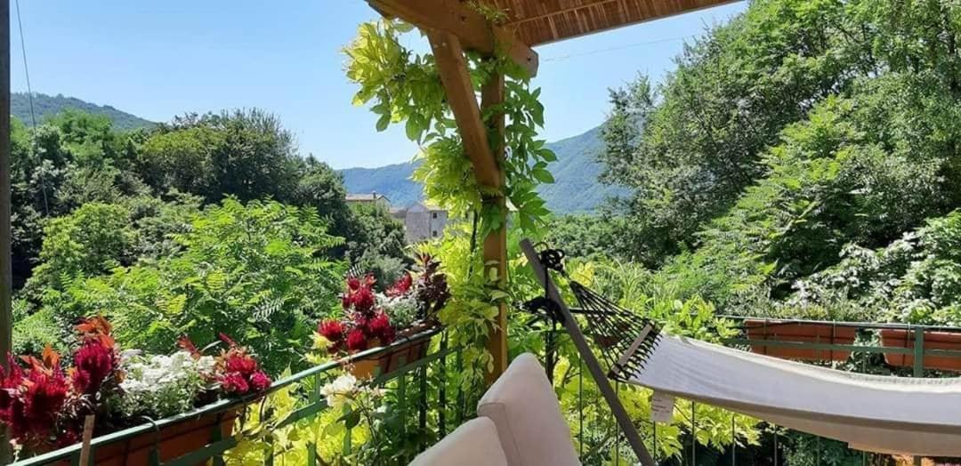 Sequsino La Casa Rosa Di Segusino With Spa Jacuzzi In Garden מראה חיצוני תמונה