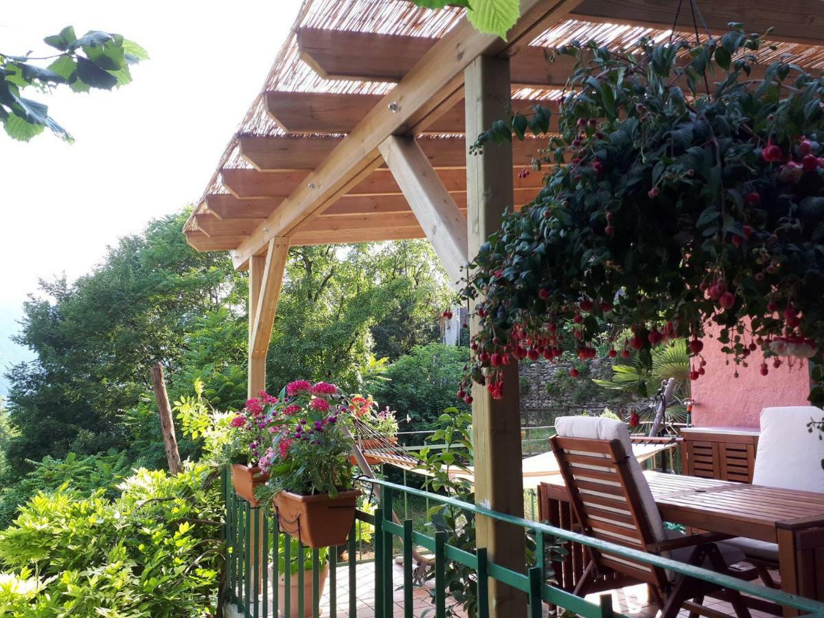 Sequsino La Casa Rosa Di Segusino With Spa Jacuzzi In Garden מראה חיצוני תמונה
